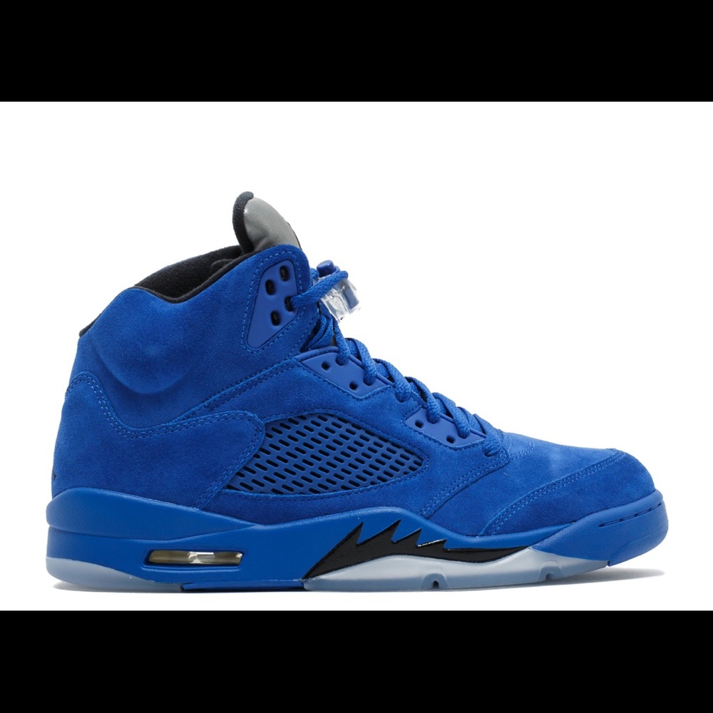 Jordan 5 Retro Blue Suede